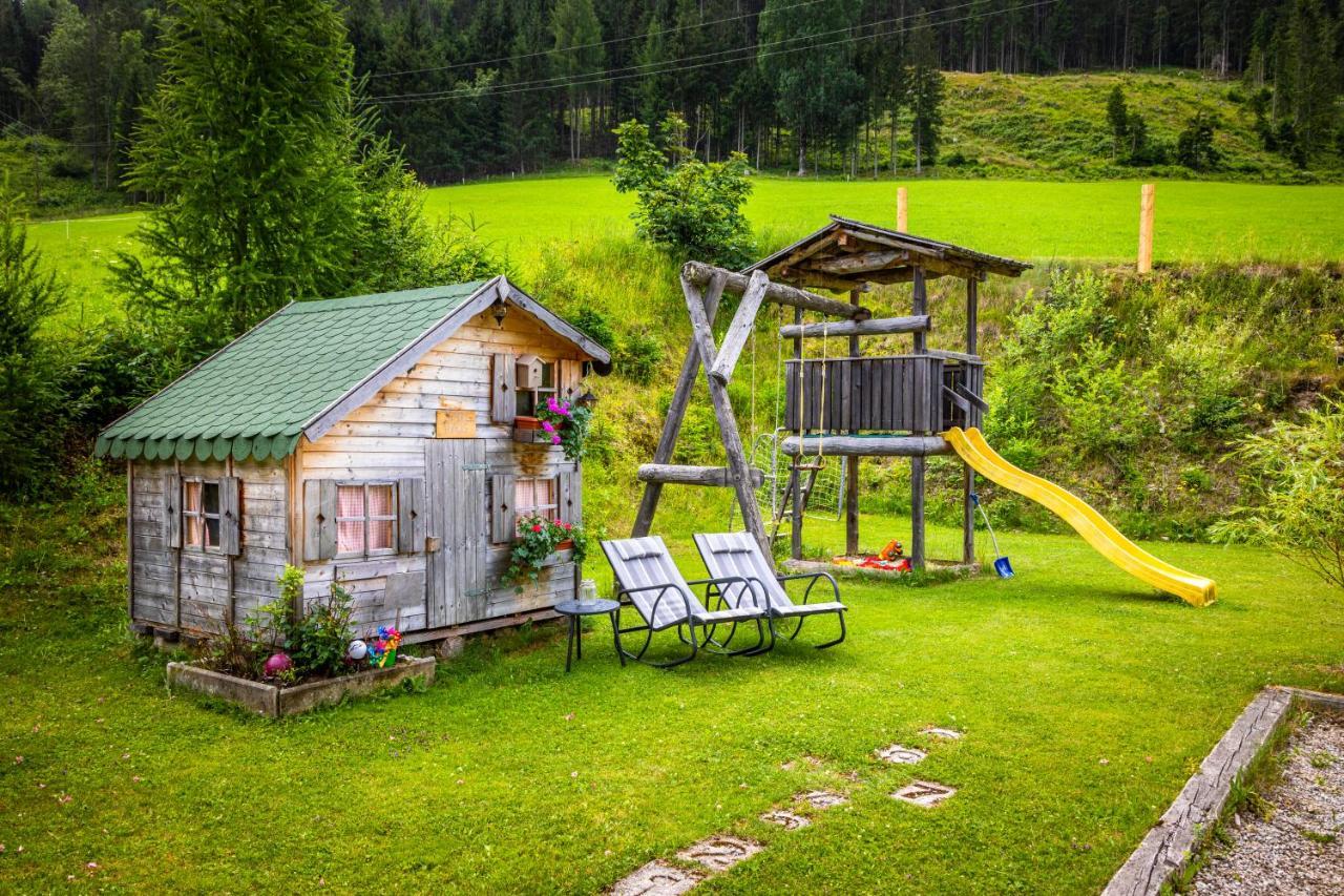 Öko-Appartements Fallhaus Forstau  Exterior foto